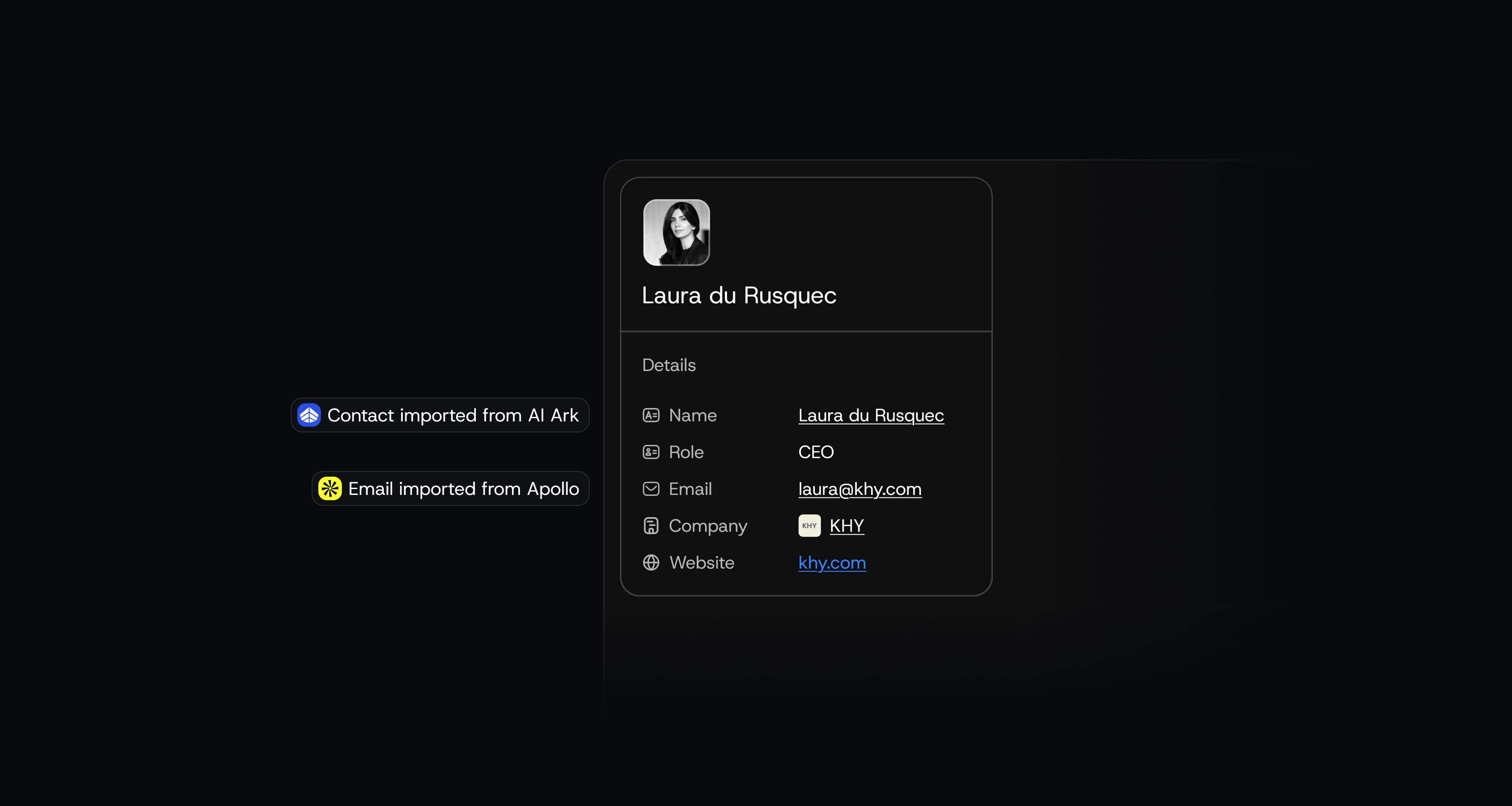 AI Ark & Apollo Integration
