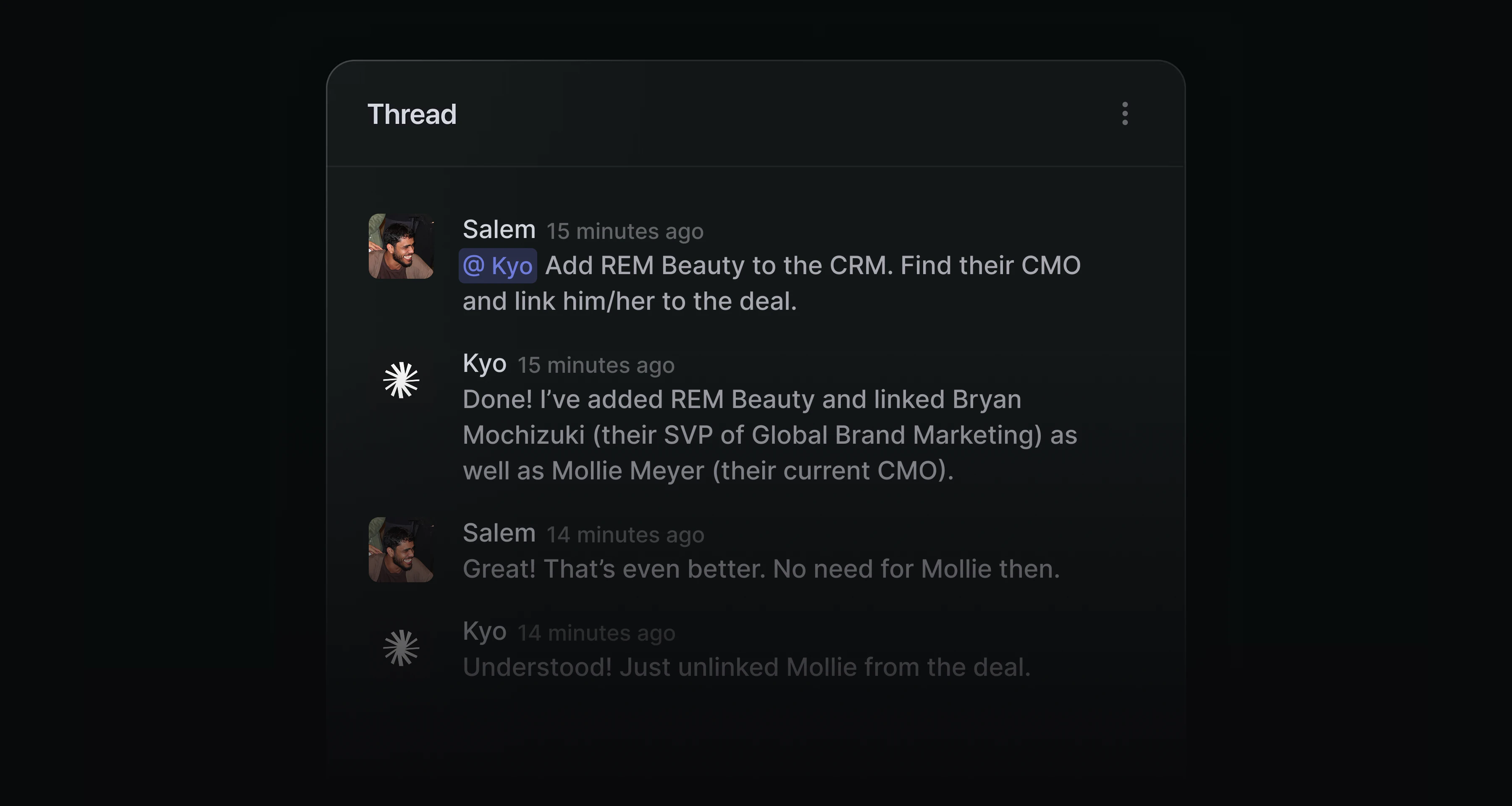 CRM Super filling the pipeline automatically