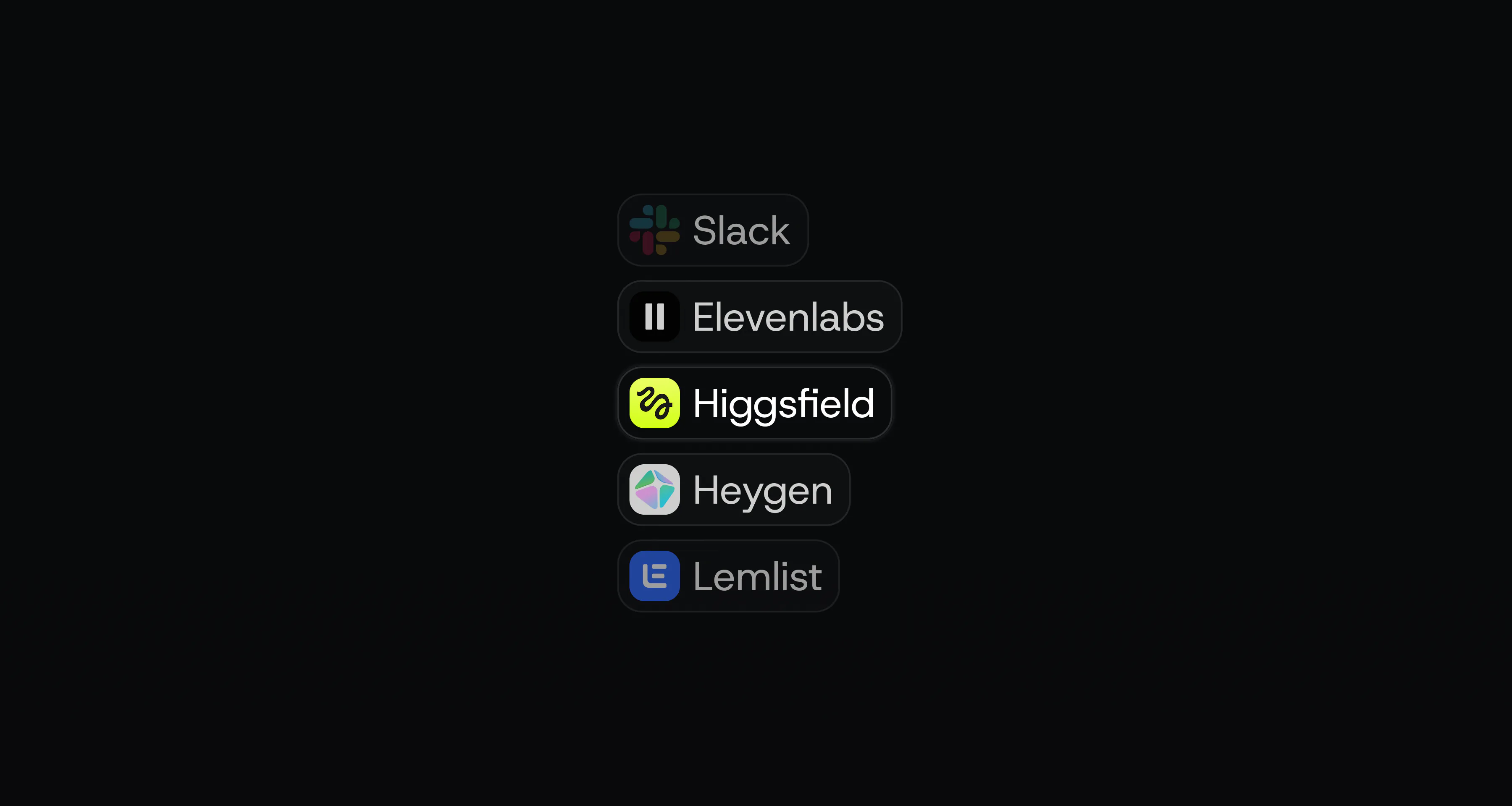 Higgsfield, Heygen, Elevenlabs